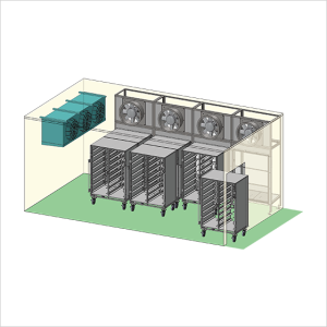 Hệ thống mẻ Đông lạnh nhanh, làm lạnh nhanh